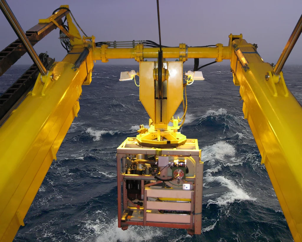 launch and recovery 3 rov deployment, use cases, next ocean, a-frame, moonpool, wave prediction, motion radar